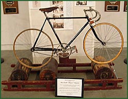 Major Taylor's bicycle<